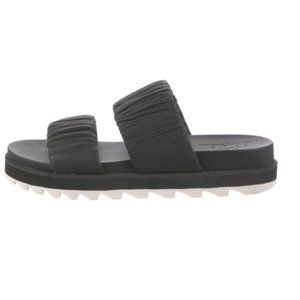 NEW Sorel Women's Roaming Two Strap Slide Sandal - Black